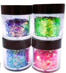 Glitter Color Contem 4Ui de 8g - 5863-32